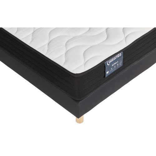 Matelas ressorts 90x190 cm DREAMEA ALPHA 2 ép.21 cm