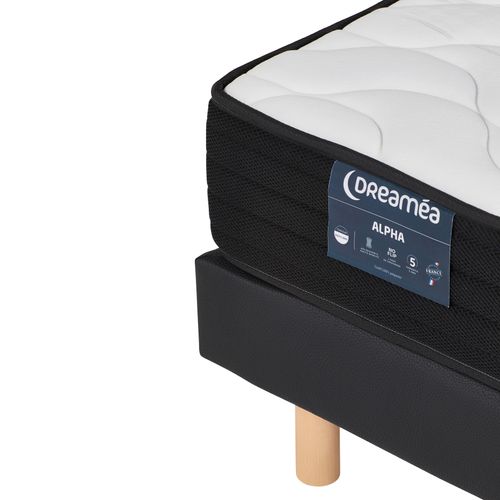 Matelas ressorts 140x190 cm DREAMEA ALPHA 2 ép.21 cm