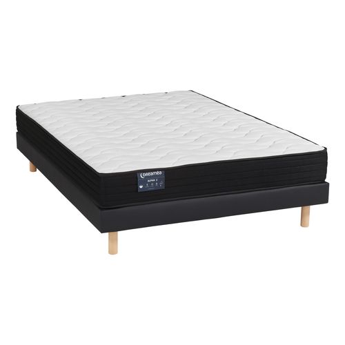 Matelas ressorts 160x200 cm DREAMEA ALPHA 2 ép.21 cm