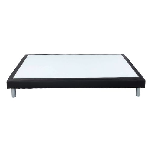Sommier PU noir 140x190 cm DREAMEA SOMMIER FERME 3