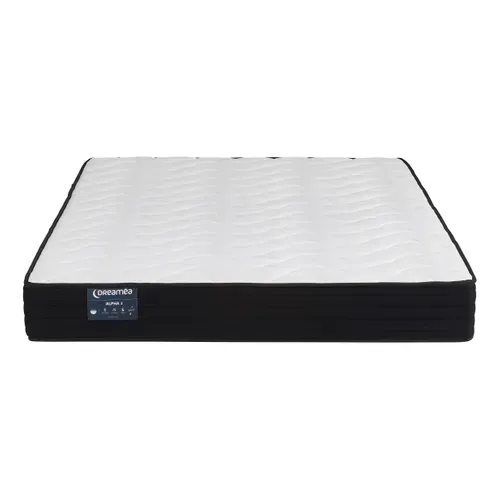 Matelas ressorts 140x200 cm DREAMEA ALPHA 2 ép.21 cm vue de face