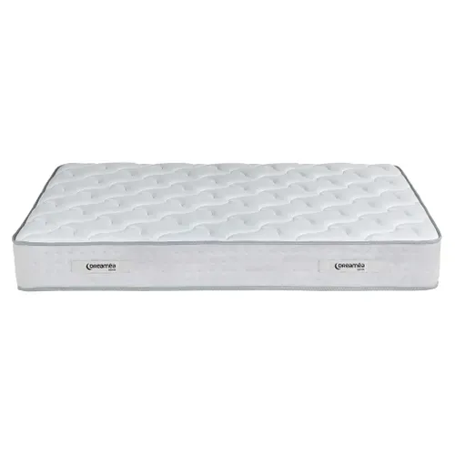 Matelas ressorts 140x190 cm DREAMEA EDITION LYS ép.25 cm vue de profil