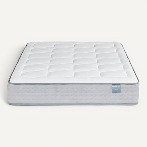 Matelas ressorts 140x190 cm DREAMEA EDITION HEVEA ép.27 cm vue de face