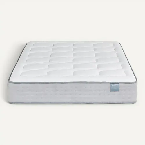 Matelas ressorts 160x200 cm DREAMEA EDITION HEVEA ép.27 cm vue de face