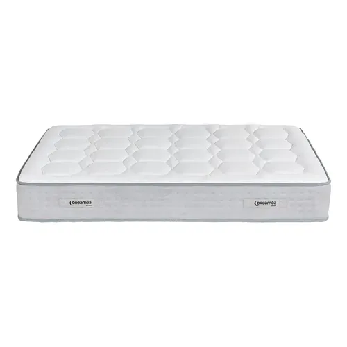 Matelas ressorts 160x200 cm DREAMEA EDITION HEVEA ép.27 cm vue de profil