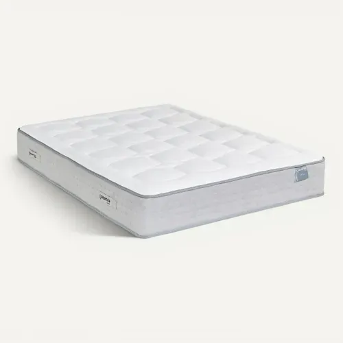 Matelas ressorts 160x200 cm DREAMEA EDITION HEVEA ép.27 cm vue 3/4