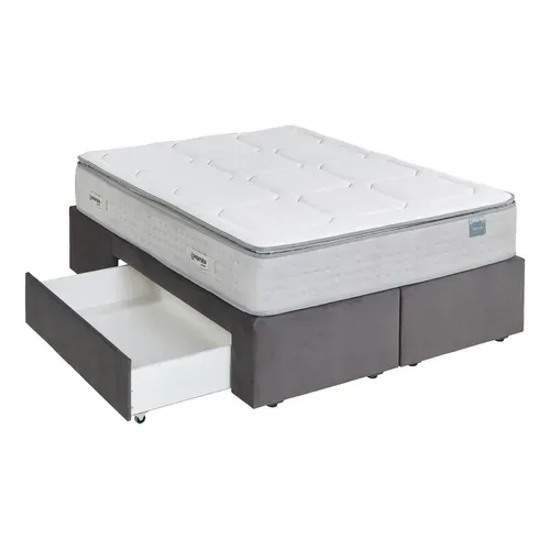 Matelas ressorts 160x200 cm avec mémoire de forme SEQUOIA ép.28 cm