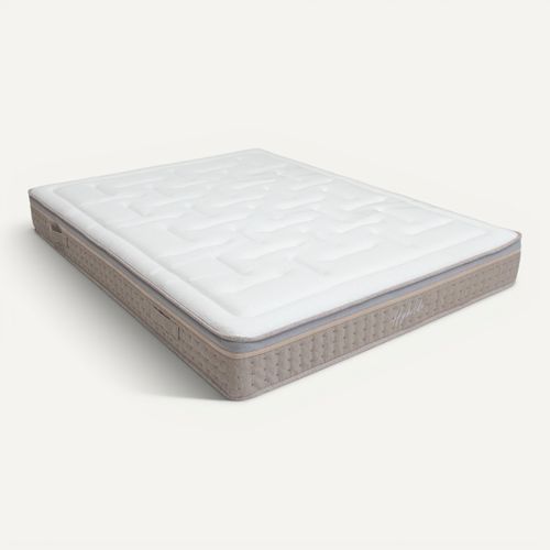 Matelas hybride 140x190 cm DREAMEA EDITION SOFTY ép.24 cm vue 3/4