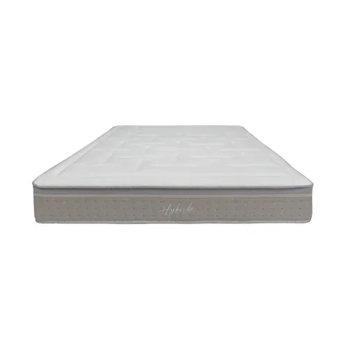 Matelas hybride 160x200 cm DREAMEA EDITION SOFTY ép.24 cm vue de face