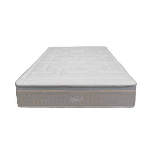 Matelas hybride 80x190 cm DREAMEA EDITION SOFTY ép.24 cm vue de face