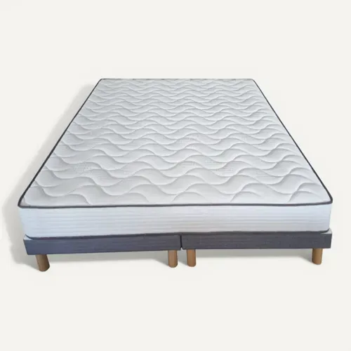 Ensemble matelas et sommier DREAMEA XXL 180x200 cm vue de face