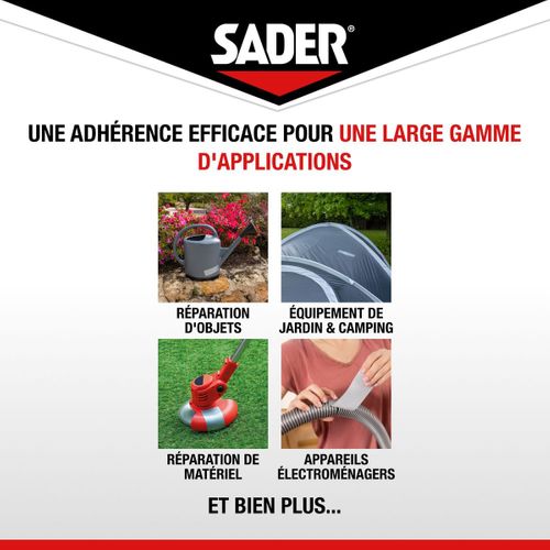 Adhésif Extra-fort Répare Tout Extrême - Gris, 20 M X 50 Mm