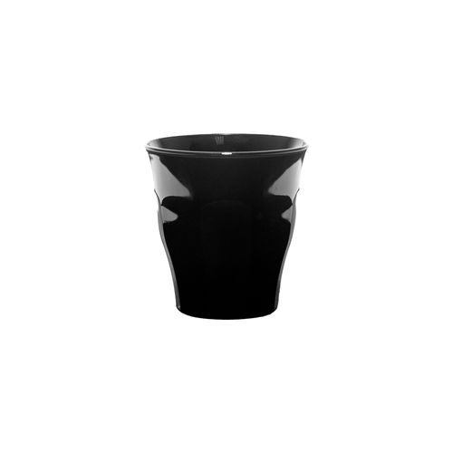 Boite De 6 Gobelets Picardie Noir 9 Cl En Verre