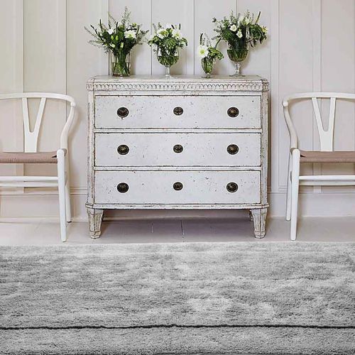 Tapis Doux et épais De Bain Ou D'intérieur 2000 G/m²  60x100 Cm Gris Perle Nuanco