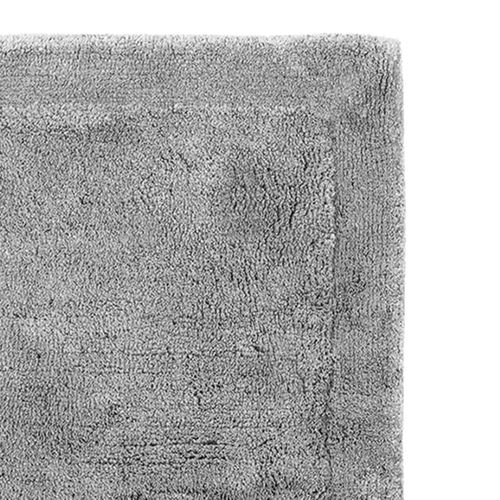 Tapis Doux et épais De Bain Ou D'intérieur 2000 G/m²  60x100 Cm Gris Perle Nuanco
