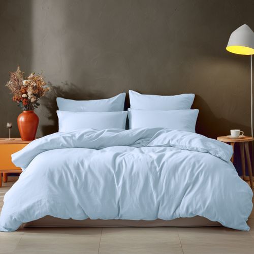 Drap Housse En Coton Bonnet 30 Cm  180x200 Cm Nuage Studio