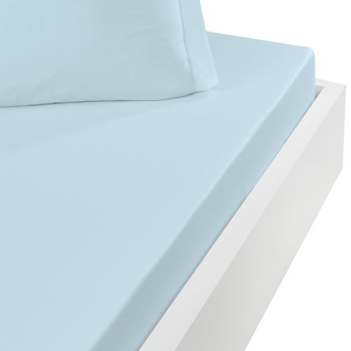 Drap Housse En Coton Bonnet 30 Cm  180x200 Cm Nuage Studio