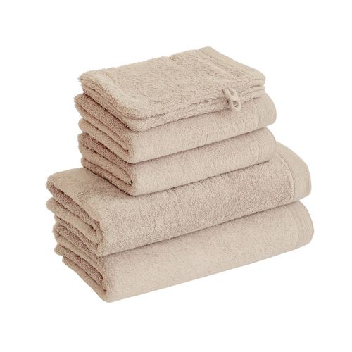 Ensemble De Bain 6 Pièces 500 G/m² Sable Studio