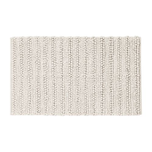 Tapis De Bain Et Descente De Lit  140x200 Cm Ecru Koalack