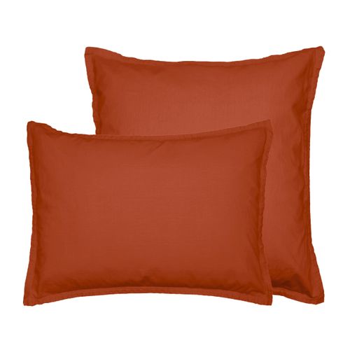 Lot De 2 Taies D'oreiller En Coton  50x70 Cm Auburn Studio