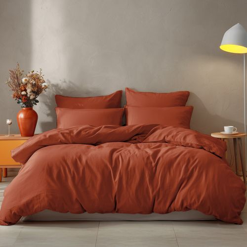 Lot De 2 Taies D'oreiller En Coton  50x70 Cm Auburn Studio