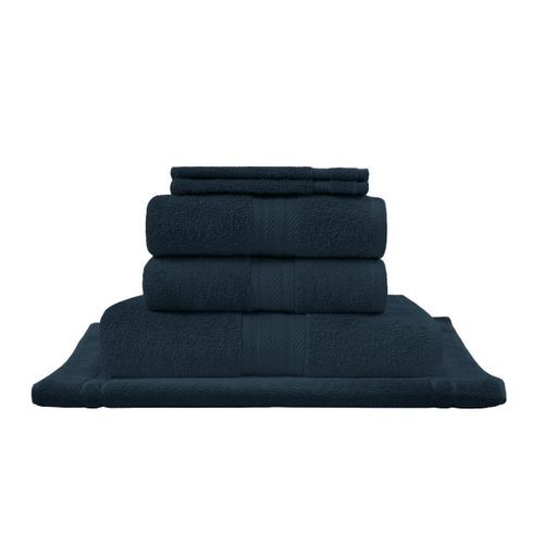 Ensemble De Bain Avec Tapis 6 Pièces   Denim Luxury