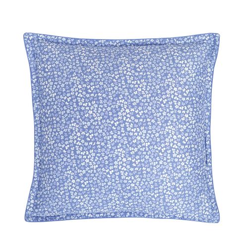 Parure Housse De Couette Satin + 2 Taies 65x65 Cm  240x220 Cm Cobalt Impatience