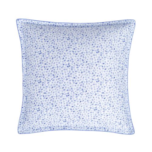 Parure Housse De Couette Satin + 2 Taies 65x65 Cm  240x220 Cm Cobalt Impatience
