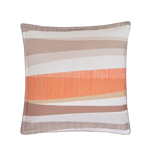Parure De Lit Avec 2 Taies 65x65 Cm En Percale  260x240 Cm Ficelle Yakouba