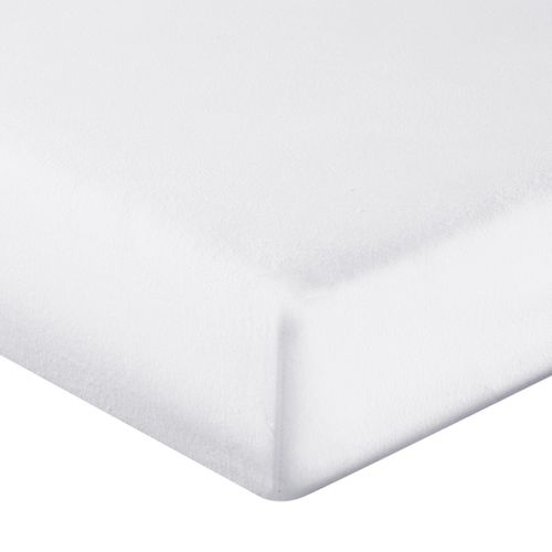 Protège-matelas Imperméable En Coton Bonnet 30 Cm  120x190 Cm Blanc Protect