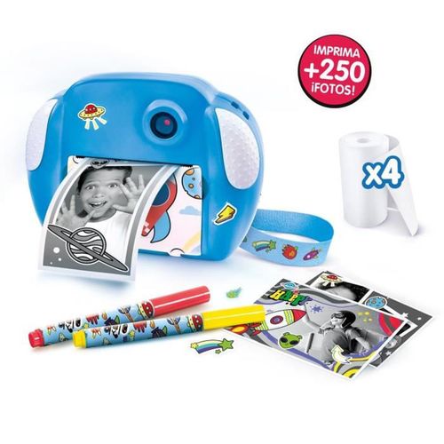 Appareil Photo Instantané Junior Thème Fusée — Imprime, Filme, Personnalise