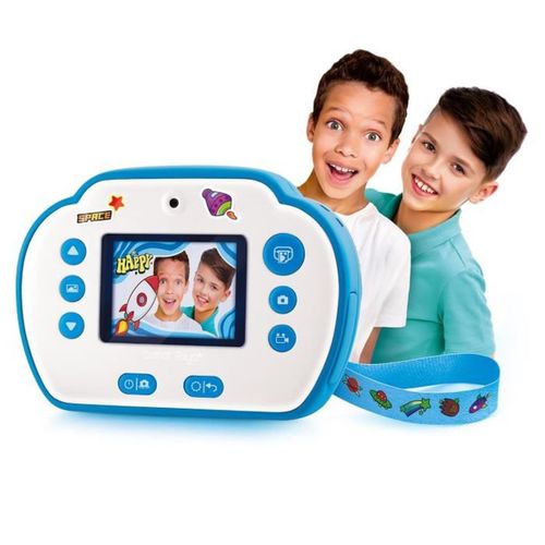 Appareil Photo Instantané Junior Thème Fusée — Imprime, Filme, Personnalise