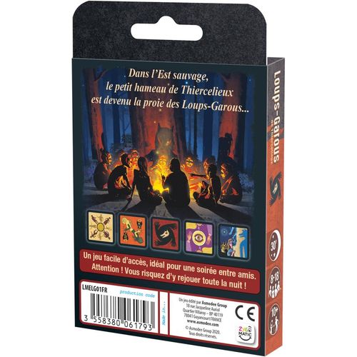 Jeu De Société Les Loups-garous De Thiercelieux (ed. 2021) À Partir De 10 Ans
