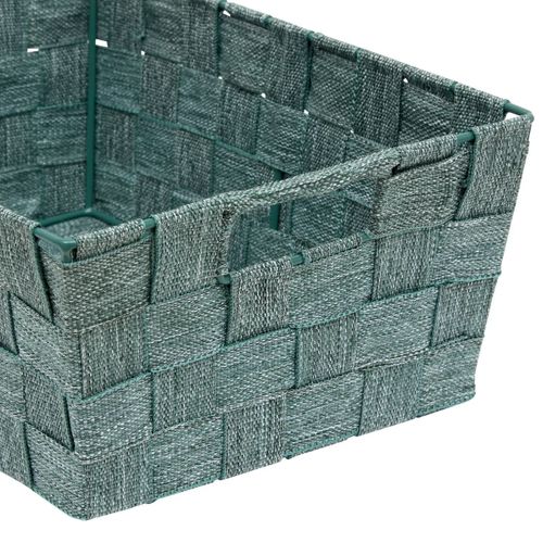 Panier Lise Biseauté L28cm Vert