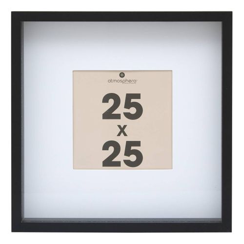Cadre-photo Axel 25x25cm Noir