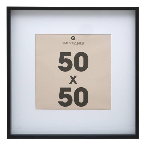 Cadre-photo Axel 50x50cm Noir