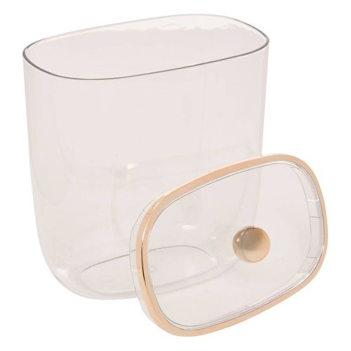 5five Pot à Cotons Côme Effet Marbre - Accessoire Salle De Bain Élégant
