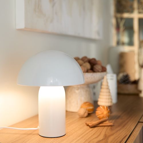 Lampe à poser H. 24,5 cm LITO Blanche