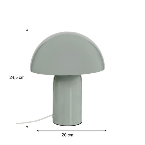 Lampe à poser H. 24,5 cm LITO Céladon