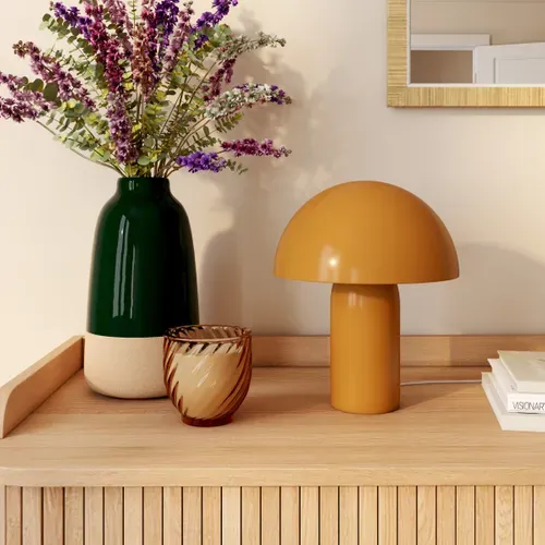 Lampe à poser H. 24,5 cm LITO Ocre
