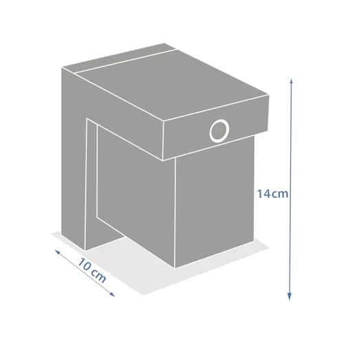 Applique Aimantée Multy Pour Pergola Gris Graphite