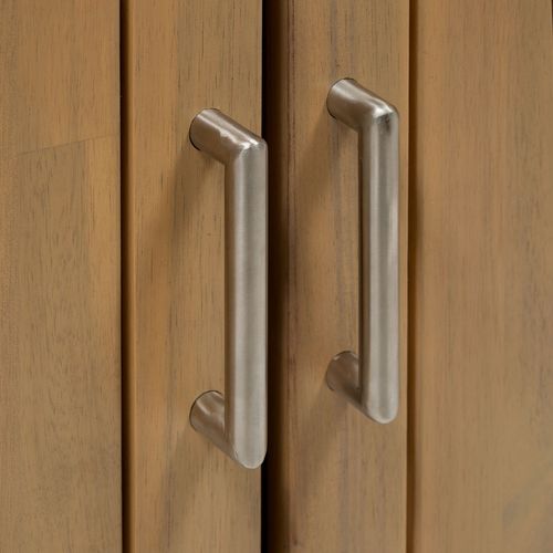 Cuisine D'extérieur En Acacia Et Aluminium 2 Portes Magma - Marron