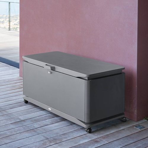 Coffre De Rangement Extérieur Alumia 450l Graphite Hespéride