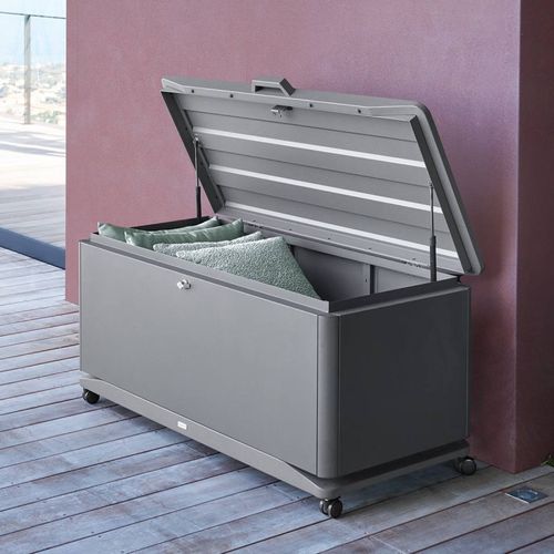 Coffre De Rangement Extérieur Alumia 450l Graphite Hespéride