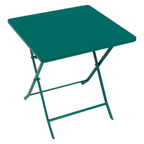 Table De Jardin Pliante Carrée 2 Places Greensboro - Opale