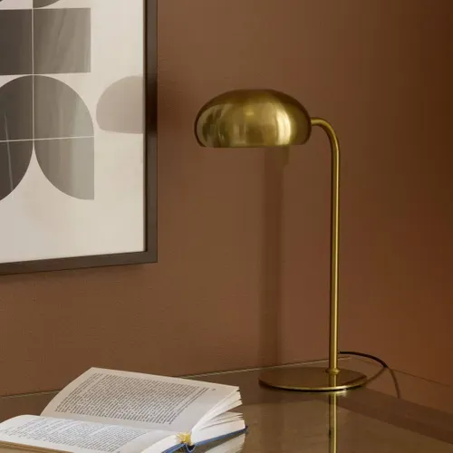 Lampe de bureau H. 38 cm MAONA Doré vue d'ambiance 1