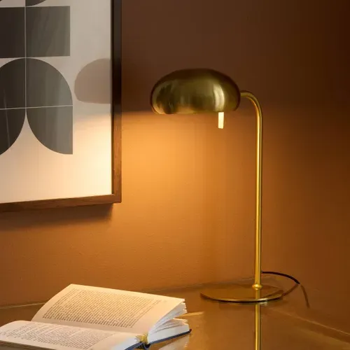 Lampe de bureau H. 38 cm MAONA Doré