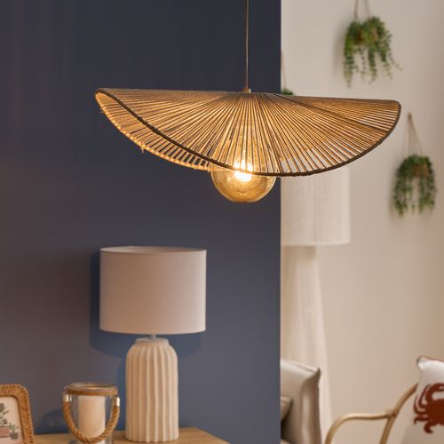 Suspension L. 58 cm ADELIA Blanc