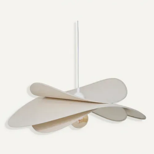 Suspension enfant L. 69 cm ALARA Beige vue de face