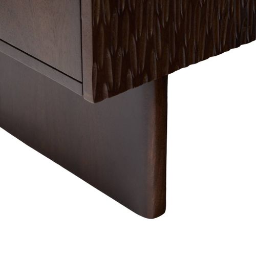 Buffet 3 Portes Nyero 90x150cm Marron